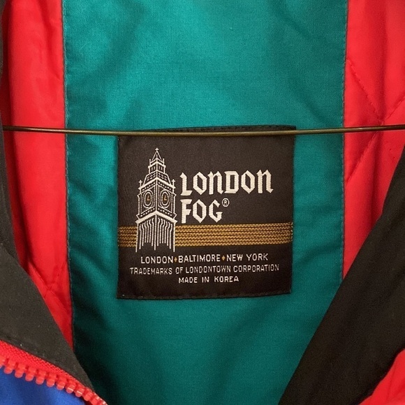 Vintage 90’s London fog red coat - Picture 8 of 11